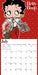 Betty Boop 2026 Square Wall Calendar