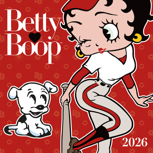 Betty Boop 2026 Square Wall Calendar