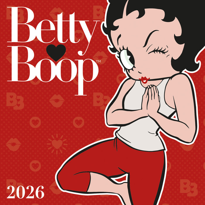 Betty Boop 2026 Mini Wall Calendar