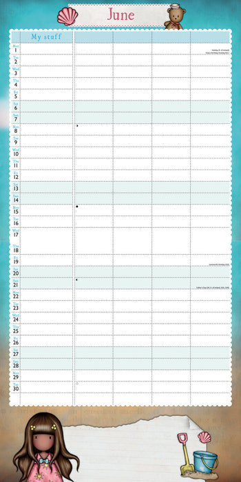 Gorjuss 2026 Square Wall Calendar