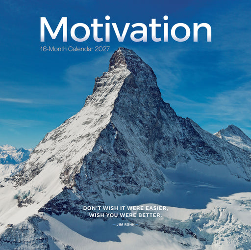 Motivation 2027 Square Wall Calendar