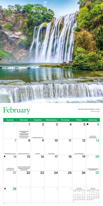 Bible Verses 2027 Square Wall Calendar