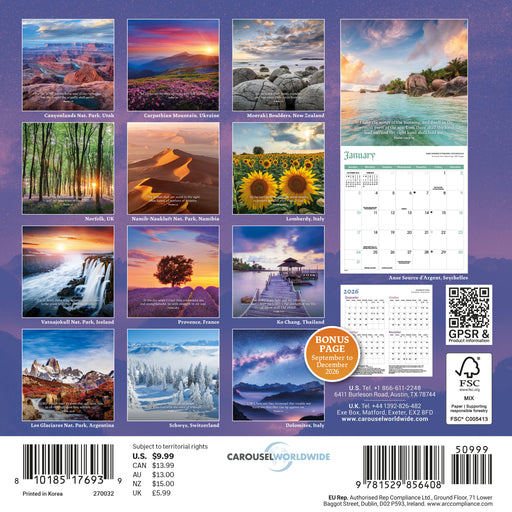 Psalms 2027 Mini Wall Calendar