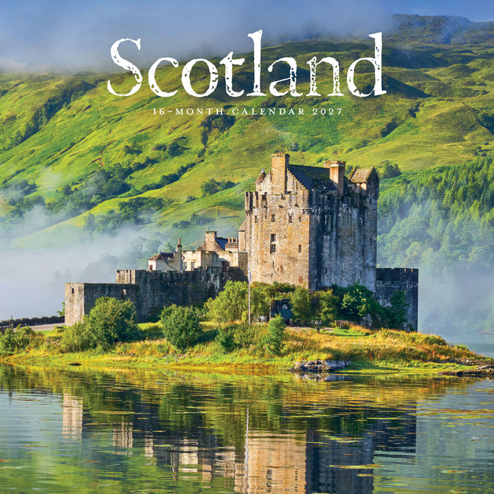 Scotland 2027 Square Wall Calendar