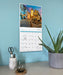 Romantic Europe 2027 Square Wall Calendar