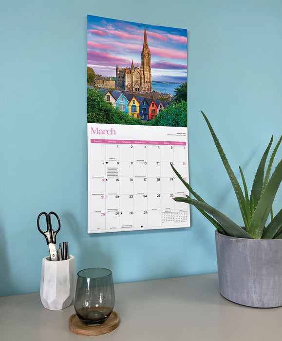 Ireland 2027 Square Wall Calendar
