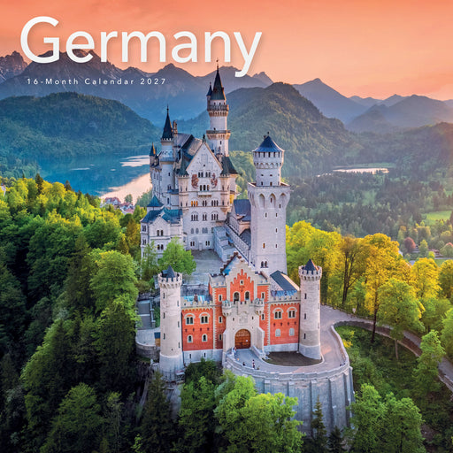 Germany 2027 Square Wall Calendar
