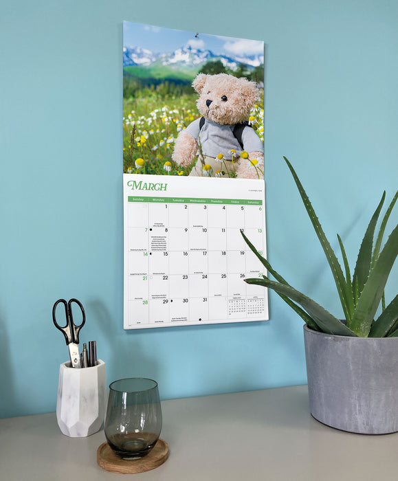 Teddy Bears 2027 Square Wall Calendar