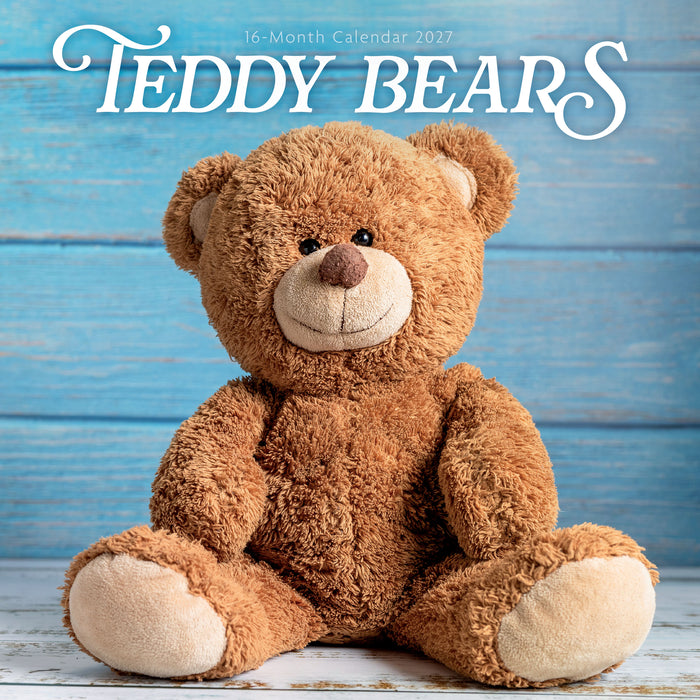 Teddy Bears 2027 Square Wall Calendar