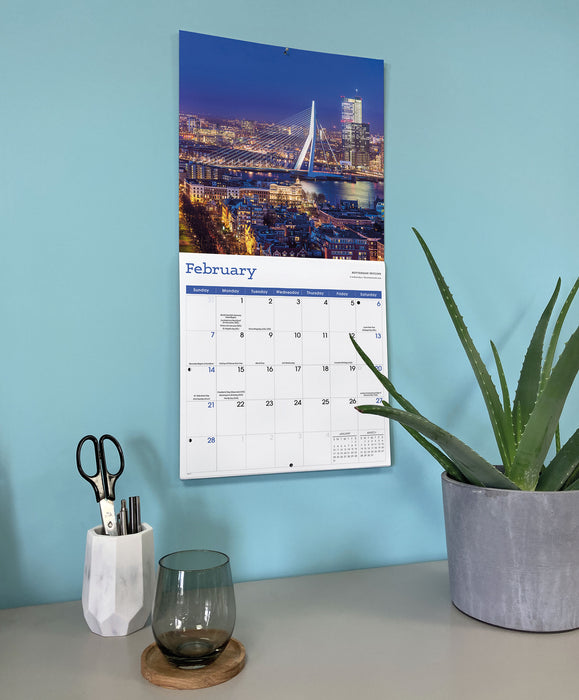 The Netherlands 2027 Square Wall Calendar