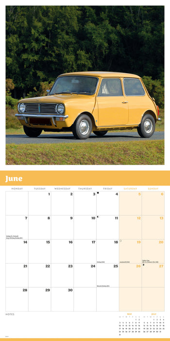 Mini Original 2027 Square Wall Calendar