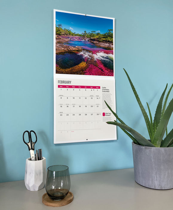 Amazing Planet 2027 Square Wall Calendar
