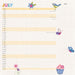 Mums Fabric Household 2027 Square Wall Calendar