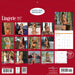Lingerie 2027 Square Wall Calendar