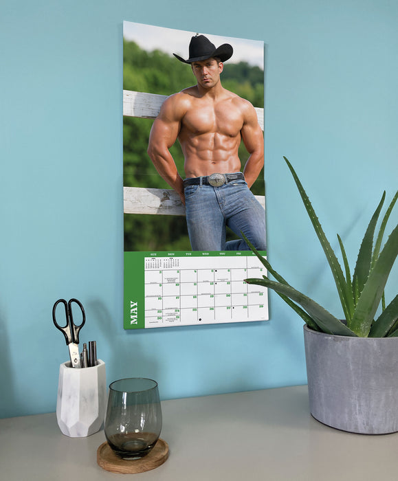 Studs and Spurs 2027 Square Wall Calendar