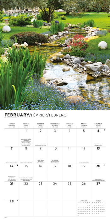 In the Garden 2027 Square Wall Calendar