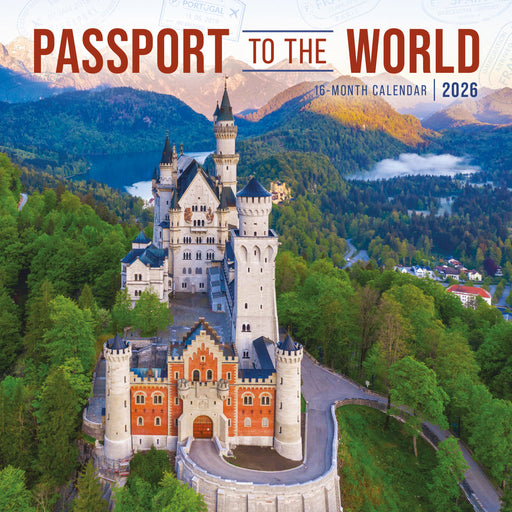 Passport to the World 2027 Mini Wall Calendar