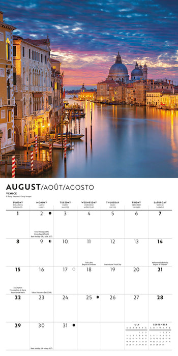Italy 2027 Mini Wall Calendar