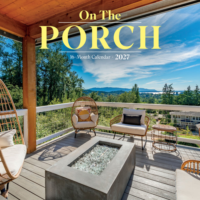 On the Porch 2027 Square Wall Calendar