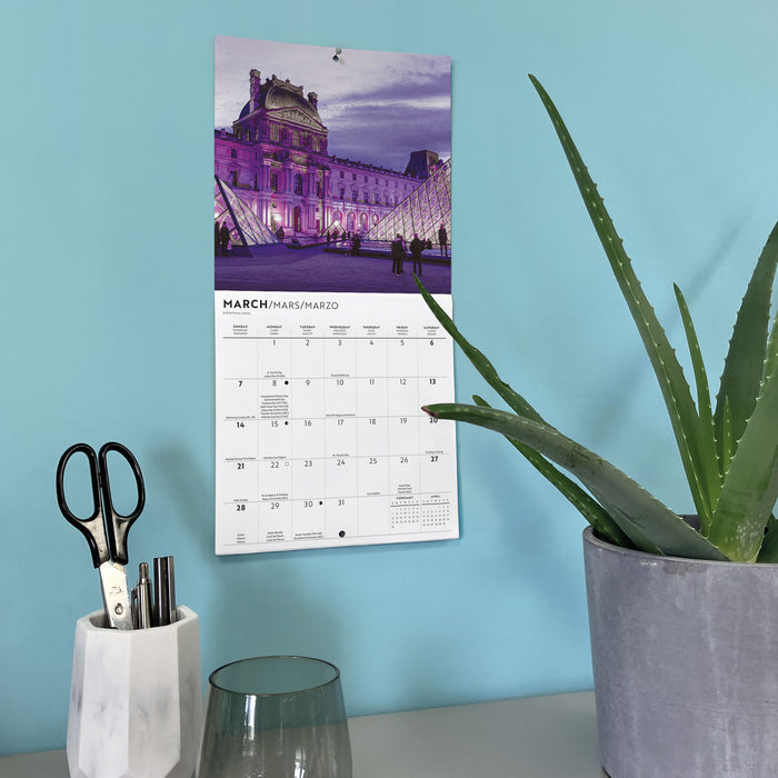 Paris Lux 2027 Mini Wall Calendar