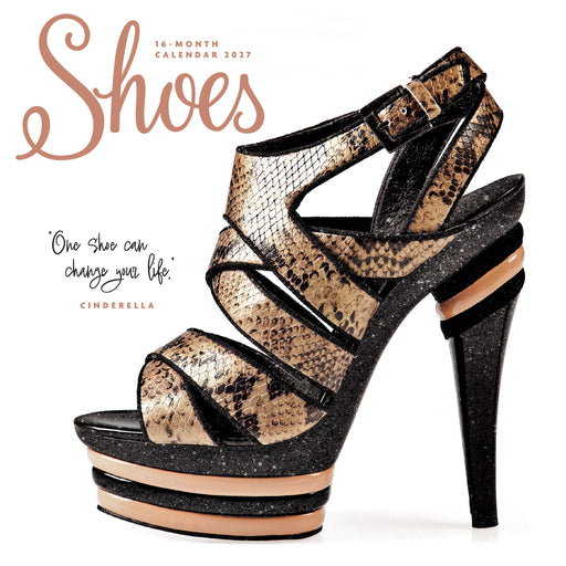Shoes 2027 Mini Wall Calendar