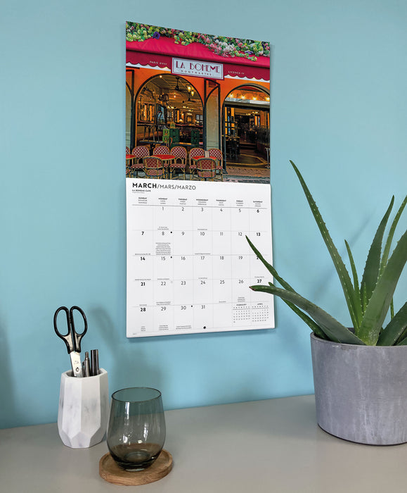 A Parisian Lifestyle 2027 Square Wall Calendar
