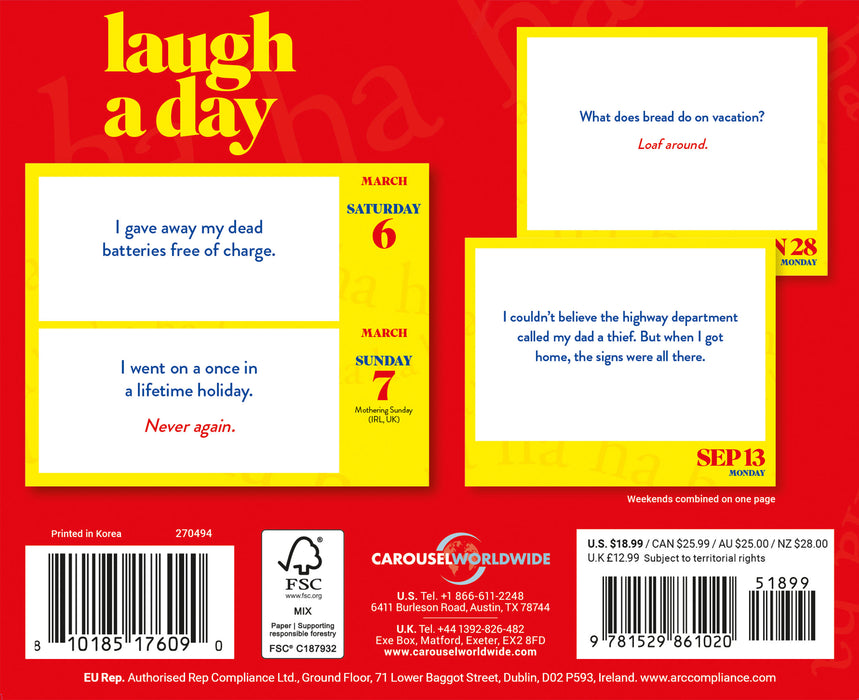 Laugh a Day 2027 Page-A-Day Calendar