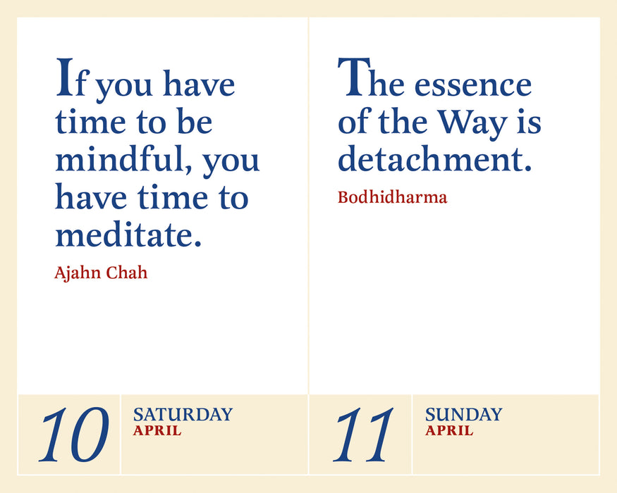 Daily Zen 2027 Page-A-Day Calendar