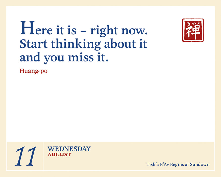 Daily Zen 2027 Page-A-Day Calendar