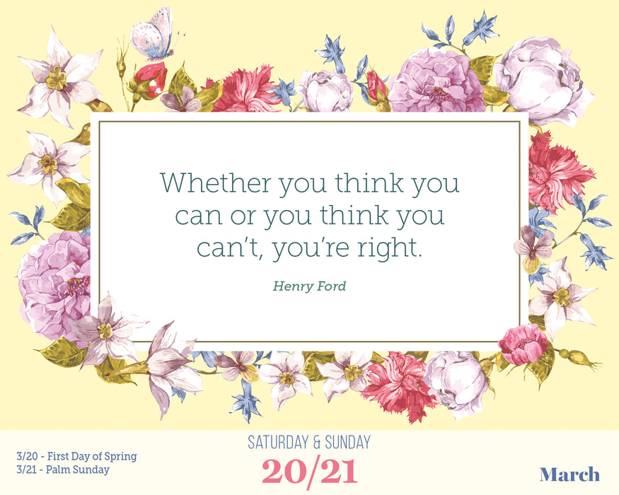 Daily Inspiration 2027 Page-A-Day Calendar