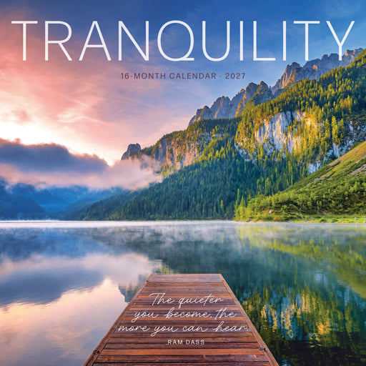 Tranquillity 2027 Square Wall Calendar