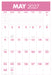 Monster Grid 2027 Large Wall Calendar