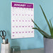 Monster Grid 2027 Large Wall Calendar