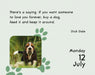 Puppies 2027 Mini Page-A-Day Calendar