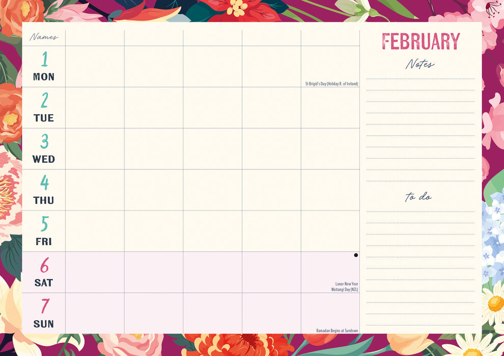 This is Our Year WTV 2027 Square Wall Calendar