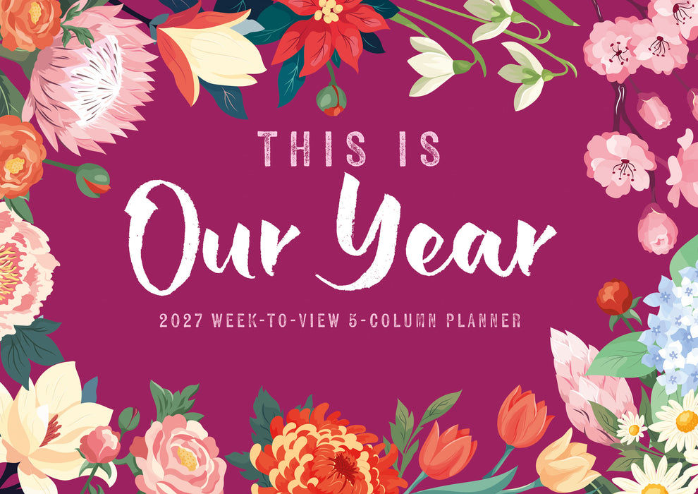 This is Our Year WTV 2027 Square Wall Calendar