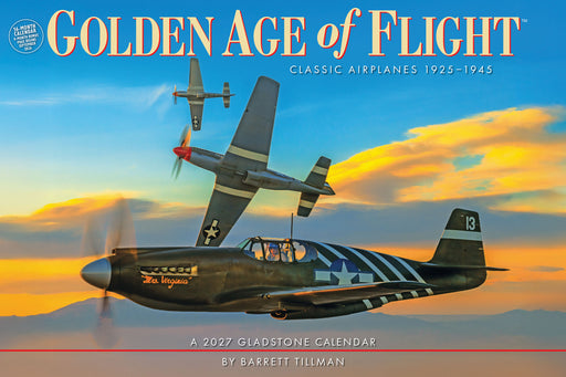Golden Age of Flight 2027 Large Wall Calendar