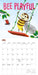 Bee Happy 2027 Mini Wall Calendar