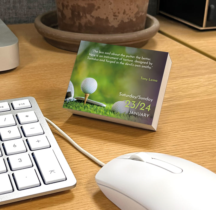 Golf Quips 2027 Mini Page-A-Day Calendar