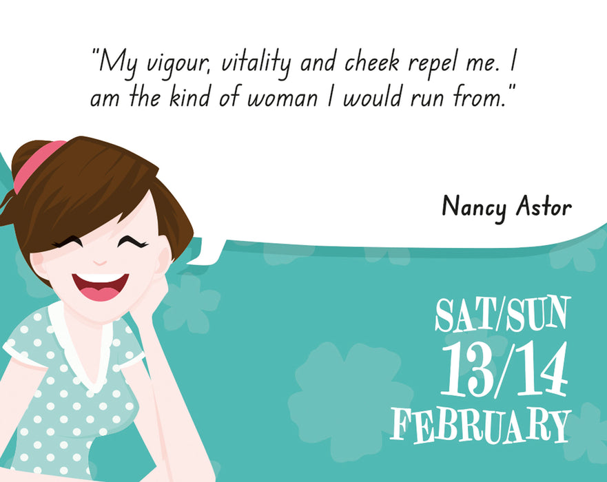 Womens Wit 2027 Mini Page-A-Day Calendar