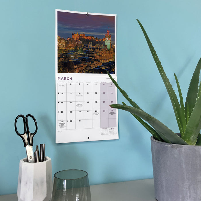 Scotland 2027 Mini Wall Calendar