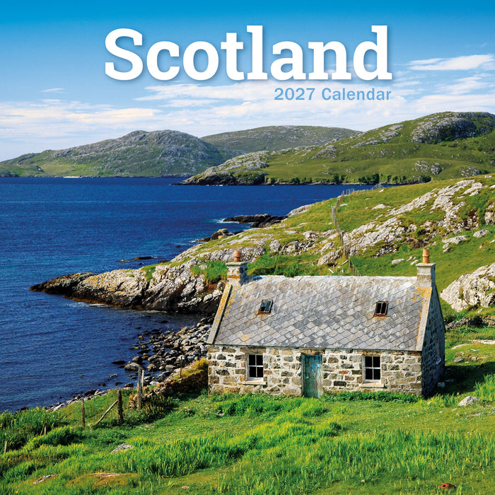 Scotland 2027 Mini Wall Calendar