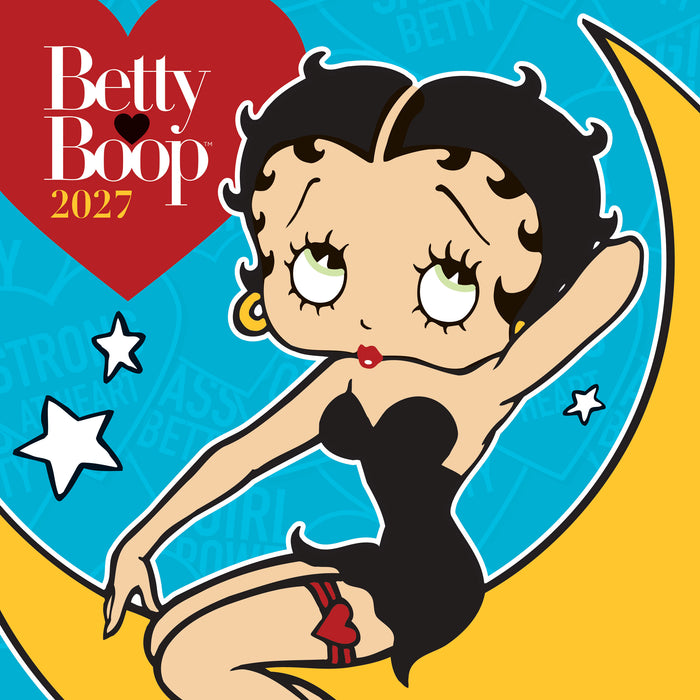 Betty Boop 2027 Square Wall Calendar
