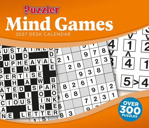 Mind Games Puzzler 2027 Page-A-Day Calendar