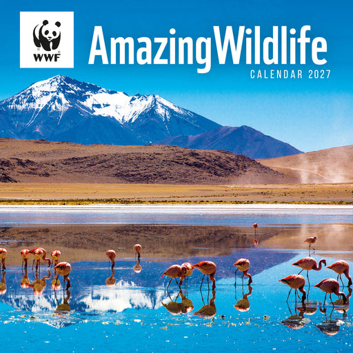 WWF Amazing Wildlife 2027 Square Wall Calendar