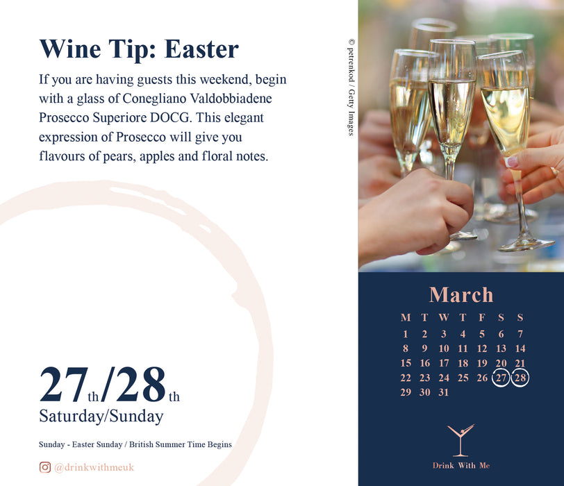 Wine Wisdom 2027 Page-A-Day Calendar