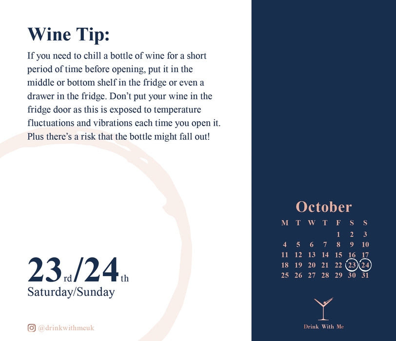 Wine Wisdom 2027 Page-A-Day Calendar
