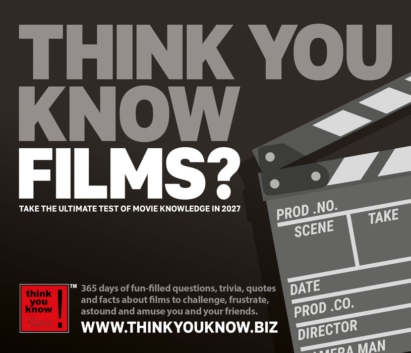 Think You Know Films 2027 Page-A-Day Calendar