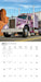 Trucks 2027 Square Wall Calendar
