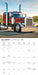 Trucks 2027 Square Wall Calendar